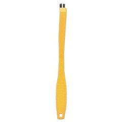Rubbermaid Commercial Tile & Grout Brush, Synthetic Bristle, 2.5″ Brush, 4/Pack