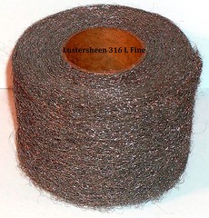Stainless Steel 316L Wool Roll 1 lb Reel – Fine