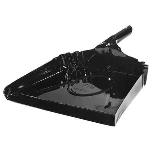 Weiler 71079 Dust Pan, Extra wide/HD/20 gauge steel/Blk enamel finish/16″Wx15″D