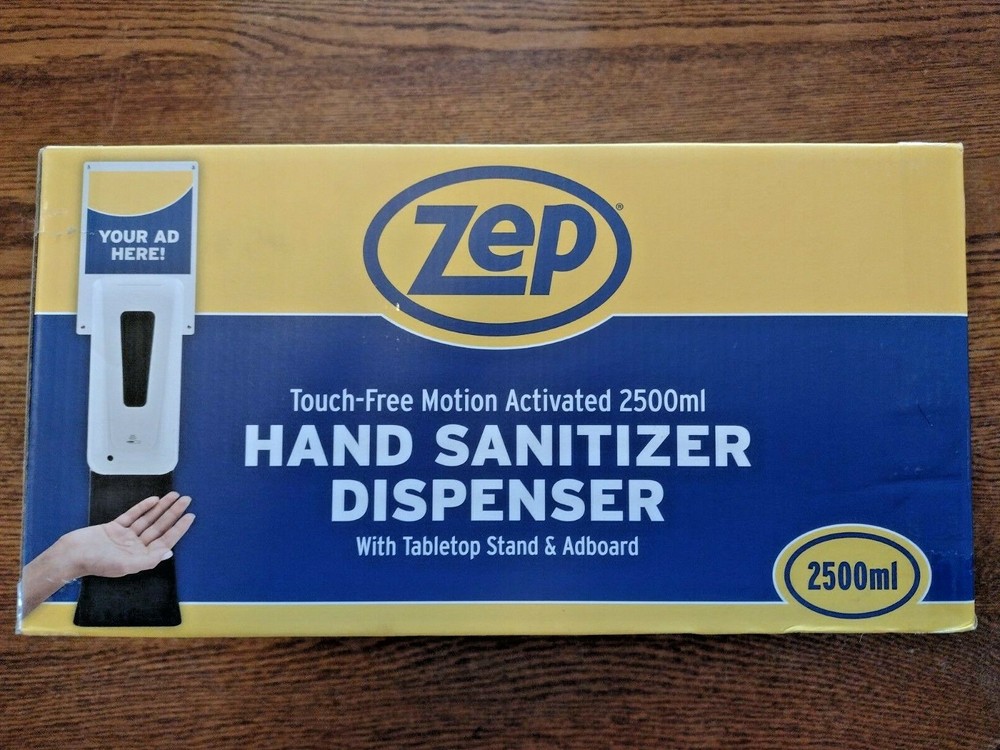 Zep TFHSU-3- 2500PL Touch-Free Motion Hand Dispenser 84.54-oz