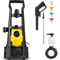 Electric Pressure Washer, 2000 PSI, Max. 1.76 GPM Power Washer with 30 ft Hose