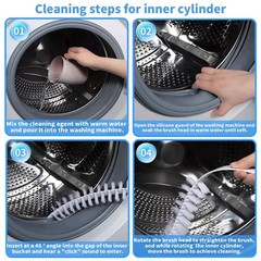 Washing Machine Crevice Cleaning Brush, 7 Pcs Supplies 7