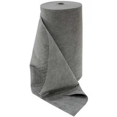 Spilfyter Ds-97 Sorbent Roll, 72 Gal, 32 In X 150 Ft, Universal, Gray,