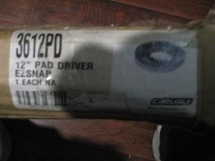 Carlisle 3612PD EZSnap 12″ Blue Value Rotary Short Trim Pad Driver