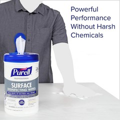 Pack of 6 Surface Disinfecting Wipes Citrus Scent, 110 Count Canister BB 12/2024