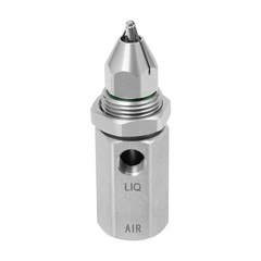 Pneumatic Spray Nozzle Dry Fog Mist 14-16 Micron Stainless Steel 1/4″ Industrial
