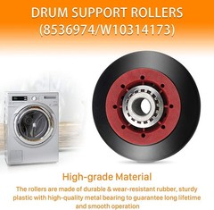 [Newest] 4392067 Dryer Repair Kit and W10837240 Idler Pulley for…