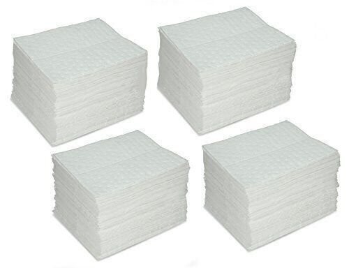 AABACO Oil Only Absorbent Pads – Heavy Weight Sheets (100ct Per Pack) 15 X 17…