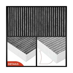 A-Premium 2-PC Cabin Air Filter with Activated Carbon Compatible wi… Fast Ship