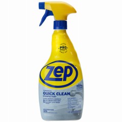 (Case of 12) ZEP ZUQCD32 Quick Clean Disinfectant, 32 oz, Liquid