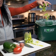 EcoSafe-6400 HR1617-6 Certified Compostable Bag – Small 2.5 Gallon Pack of 720