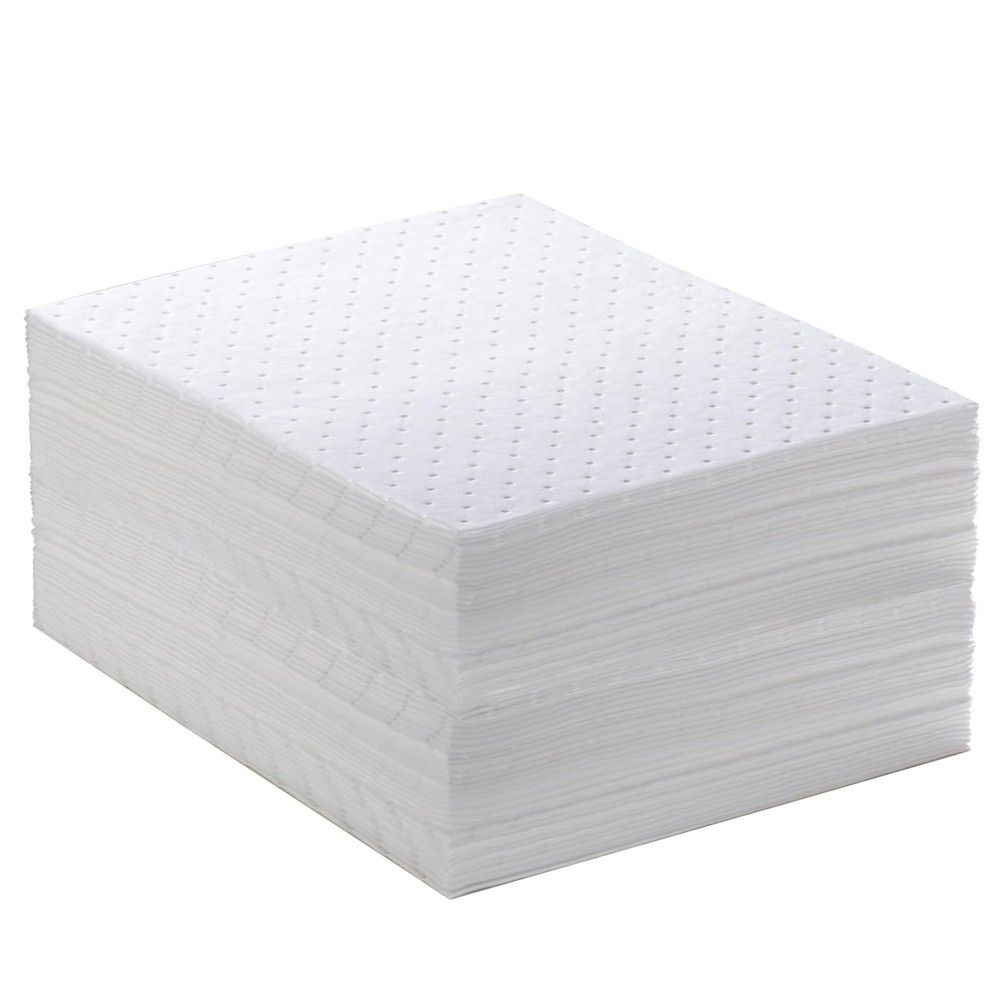 Oil Absorbent Pads 15″ x 20″ Heavyweight Spill Mats 30 Pack