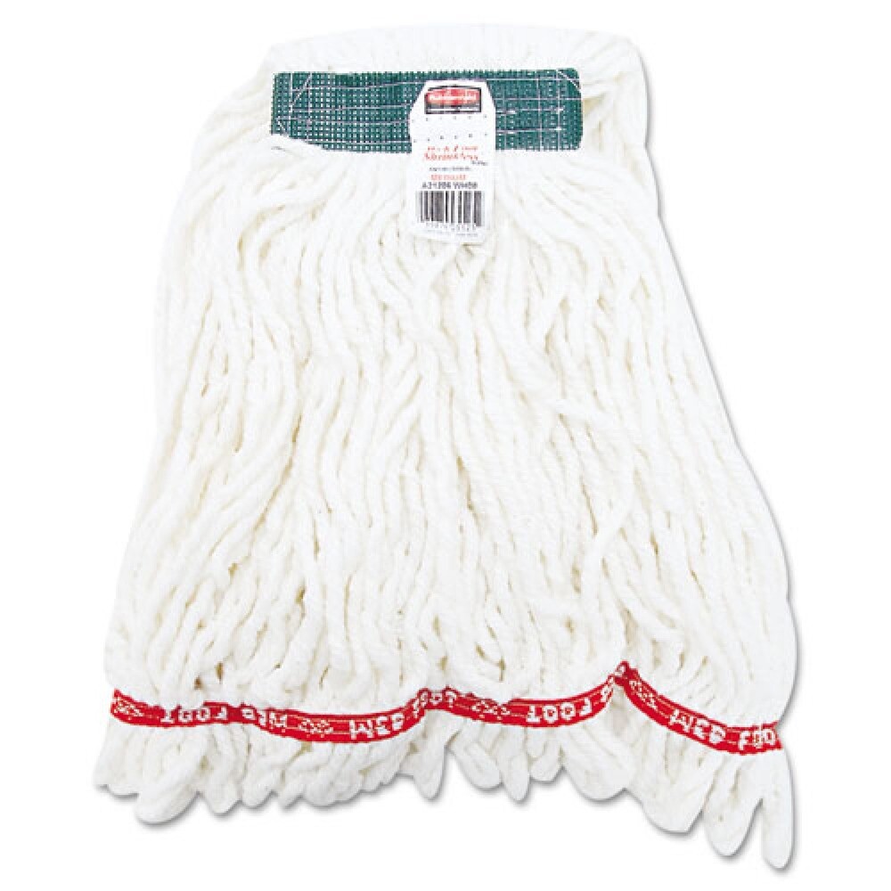 Rubbermaid Commercial A21206WHICT Cotton/Synthetic Wet Mop Head – WT (6/CT) New