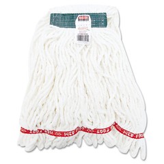 Rubbermaid Commercial A21206WHICT Cotton/Synthetic Wet Mop Head – WT (6/CT) New