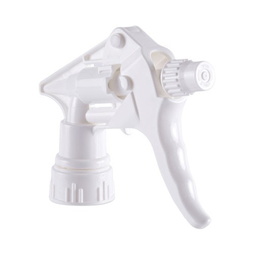 Boardwalk Trigger Sprayer, 8″ Tube, Fits 16 oz – 24 oz Bottles, White, 24/Carton