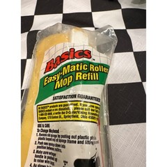 Basics Easy-Matic Roller Mop Refill #212 & Vintage #201 Made In USA New