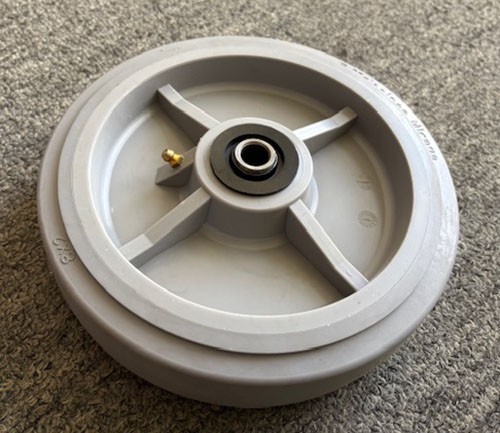 (1) 8×2 NON-MARKING WHEEL, 1/2″ CENTER, MANY USES