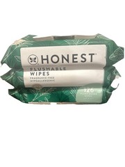 The Honest Company Hypoallergenic Flushable Wipes Sensitive Skin 42 Ct Pack of 3