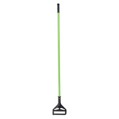 Restaurantware Green Iron Mop Handle Only 1 Count 60 Inch Quick Change Wet Mop