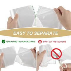 Magesh 8-10 Gallon Trash Bag Strong, Leakage-Free, Medium Garbage Bags Unscen…