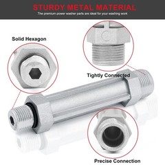 Pressure Washer Parts,Outlet Tube Replacement 201497GS 190589GS silvery