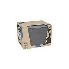 PIG MAT173 Absorbent Pad,Universal,Gray,PK100 30PY76