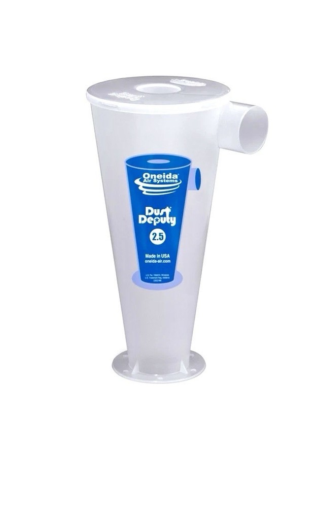 Dust Deputy 2.5 DIY Cyclone Separator, Accessory Only, Clear (Open Box)