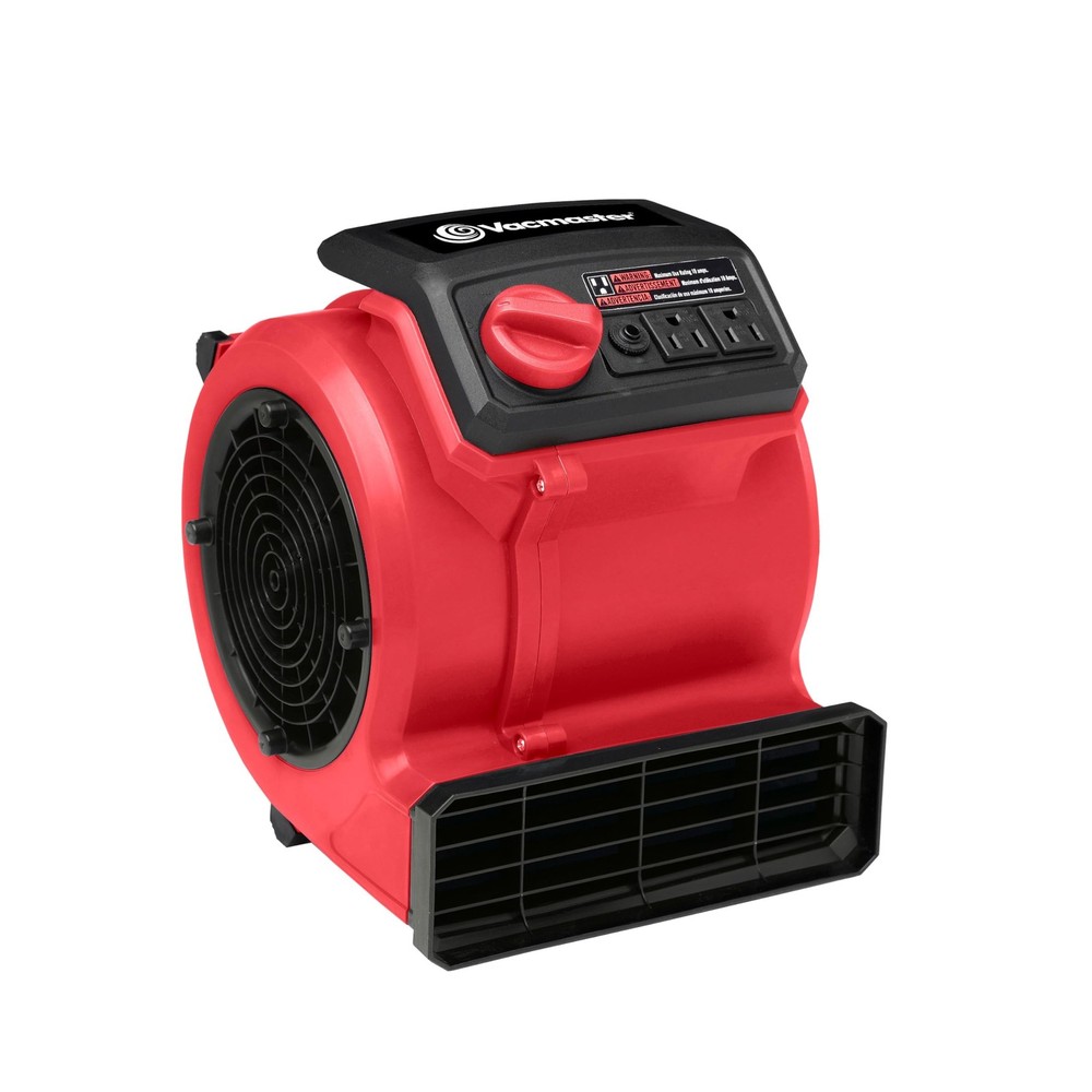 Vacmaster 3 Speed Floor Fan 156W 550CFM Air Mover Utility Blower Fan – AM201 …