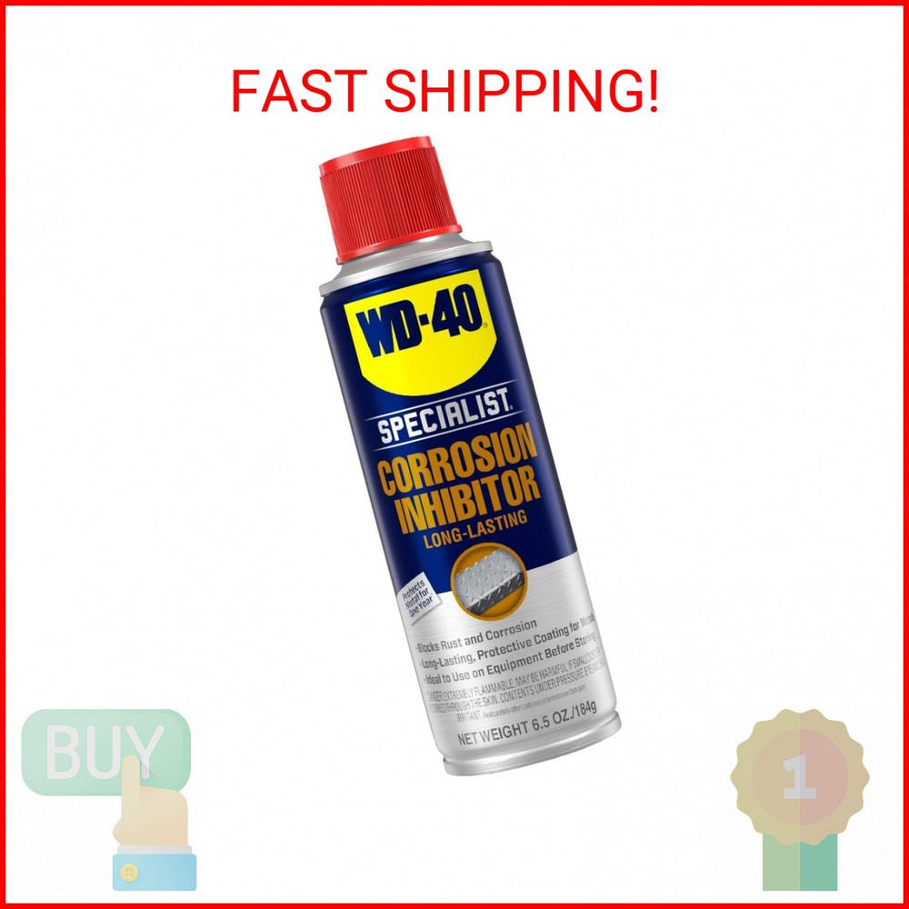 Specialist Corrosion Inhibitor Spray, Long-Lasting Anti-Rust Formula – 6.5 OZ