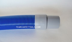 Carpet Cleaning Vacuum Hose Vinyl Cuff / Connector 2 inches Threaded x Slip-On