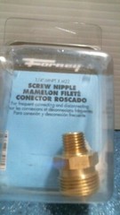 Forney 1/4″ Screw Nipple (75115) FS