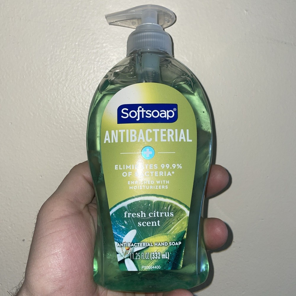 Softsoap 44572EA 11.25 oz Pump Bottle Antibacterial Hand Soap – Fresh Citrus New