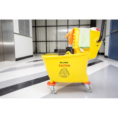 SALE- Alpine Industries 9-Gallons Side-Press Wringer Commercial Mop Bucket