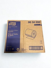 Tork 8634550 8 in. x 450 ft. Advanced Hand Towel Roll – White (12 RL/CT) New