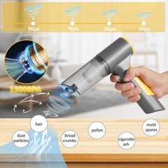 Lepmerk 4 In 1 Wireless Handheld Vacuum Cleaner 13000Pa Super Suction 6000Mah