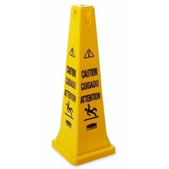 Rubbermaid Commercial Fg627600yel Safety Cone, 36 In H, 12 1/4 In W, Hdpe,