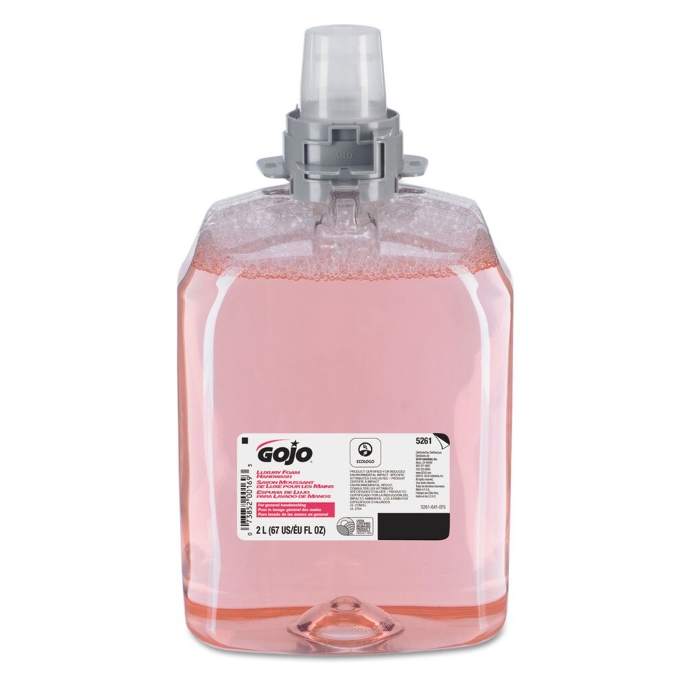 GOJO 526102 Luxury Foam Hand Wash Refill For Fmx-20 Dispenser-Cranberry(2/CT)New