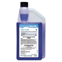 Diversey? Virex II 256 One-Step Disinfectant Cleaner Deodorant, Mint, 32oz Bottl