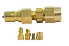 Carpet Cleaning Inline Filter Brass Quick Connect Plug