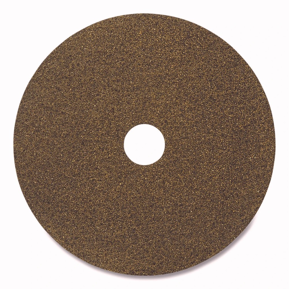 Black Diamond 1500 Grit Diamond Pad, 20 Diameter, Black/Yellow, 2/Carton