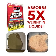 Rapid Clean Absorbent for Oil Spills, Automotive Spills, Paint Spills, Food S…