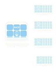 20 Pcs Refill Glue Cards Compatible with Safer Home SH502 Indoor Fly Blue