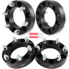 4Pcs 6×5.5 Wheel Spacers 1.5″ 14×1.5 Studs 6Lug 108mm for Escalade ESV Avalanche