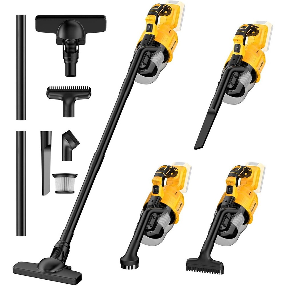 Vacuum Cleaner Cordless Hoover Upright Lightweigh For Dewalt 20V Lithium Ion