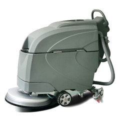 EmotorWalk Behind Floor Scrubber Machine19″Brush 14.5gal Tank 21″Cleaning Width