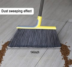 KeFanta Outdoor Broom for yellow outdoor broom new, Yellow