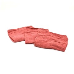 PT722 12 Inch x 14 Inch Red Shop Towel – 100% Cotton – 3/Pack