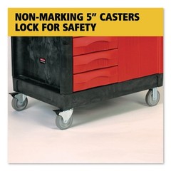 RCPN453388BLA TradeMaster 750 lbs. Cap. 26.25 x 49 x 38 1-Shelf Cart New