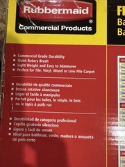 NEW Rubbermaid 4212-88 COMMERCIAL Floor & Carpet Sweeper (Bk/Gray)