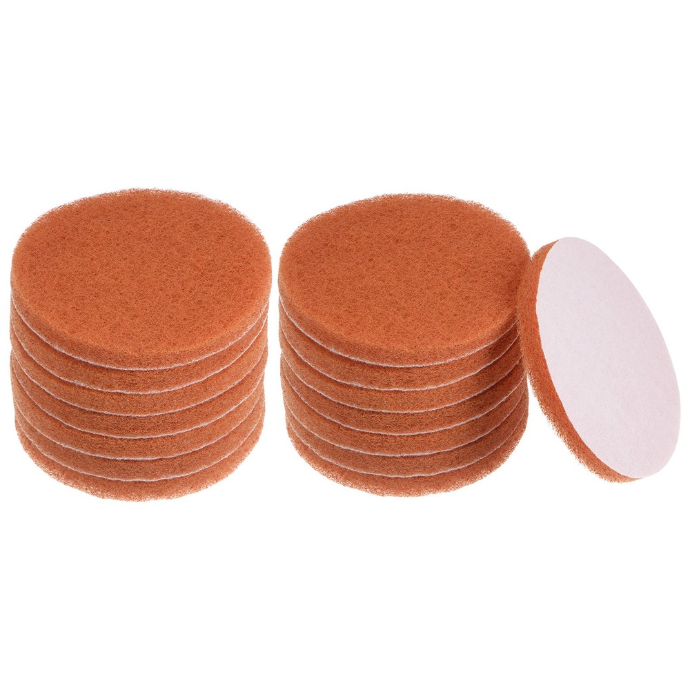 15pcs Drill Power Brush 4 Inch Tile Scrubber Scouring Pads 2000 Grit